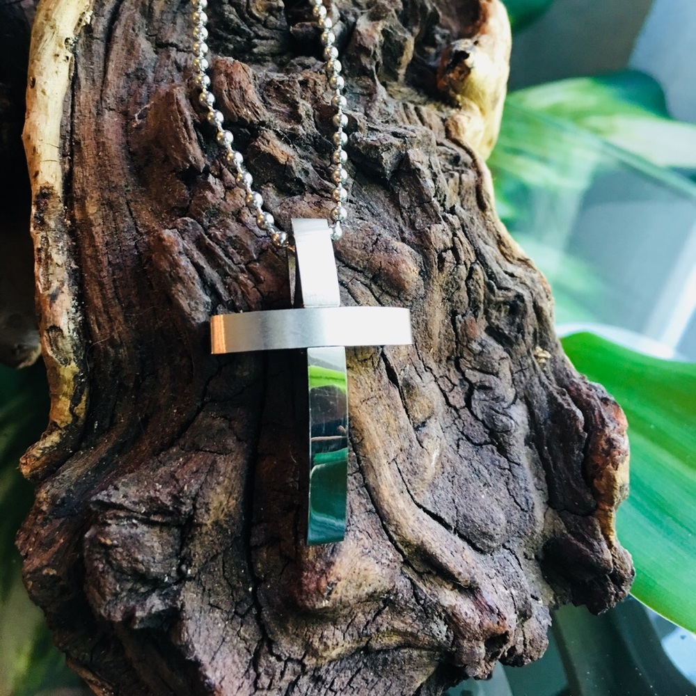 Stainless steel cross